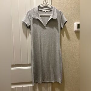 grey dress